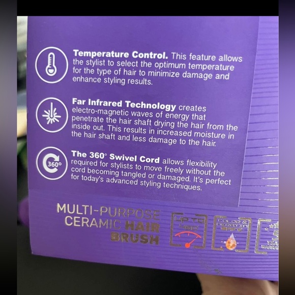 Multipurpose heating brush - Picture 3 of 8